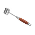 304 Stainless Steel Beef Hammer Thickened Solid Knocker Kitchen Double Sided Meat Looser, Handle: Rosewood