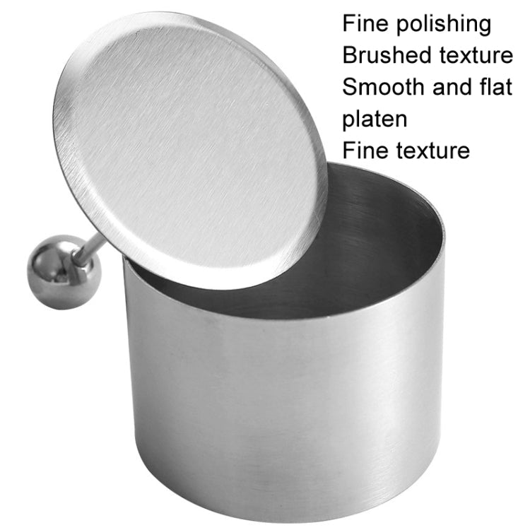 Medium Stainless Steel Tiramisu Mold Mousse Cake Disk Mold