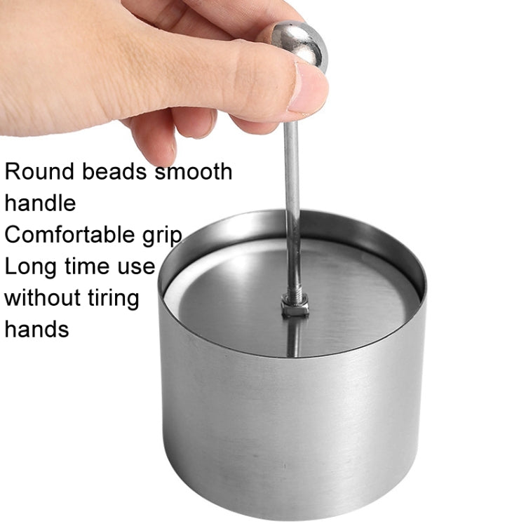 Small Stainless Steel Tiramisu Mold Mousse Cake Disk Mold
