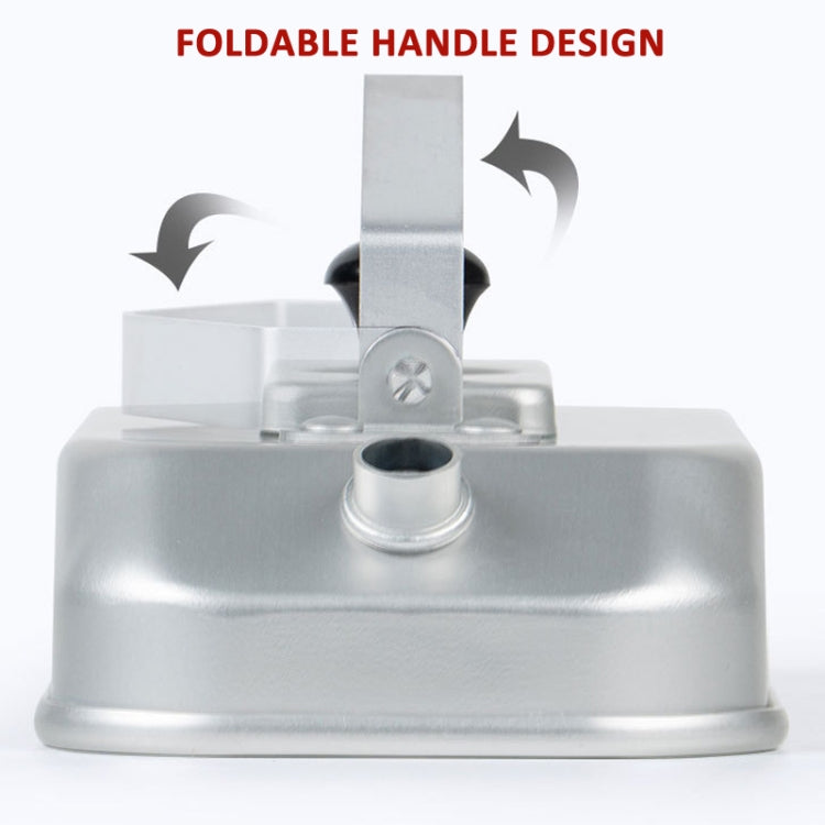 Aluminum Lightweight Kettle Outdoor Hiking Camping Boiling Water Pot with Handle, Spec: True Color
