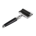 304 Stainless Steel Pusher Multifunctional Noodle Sword Thickening Kitchen Noodle Cutter, Style: Black Color Wood Handle 2.5mm