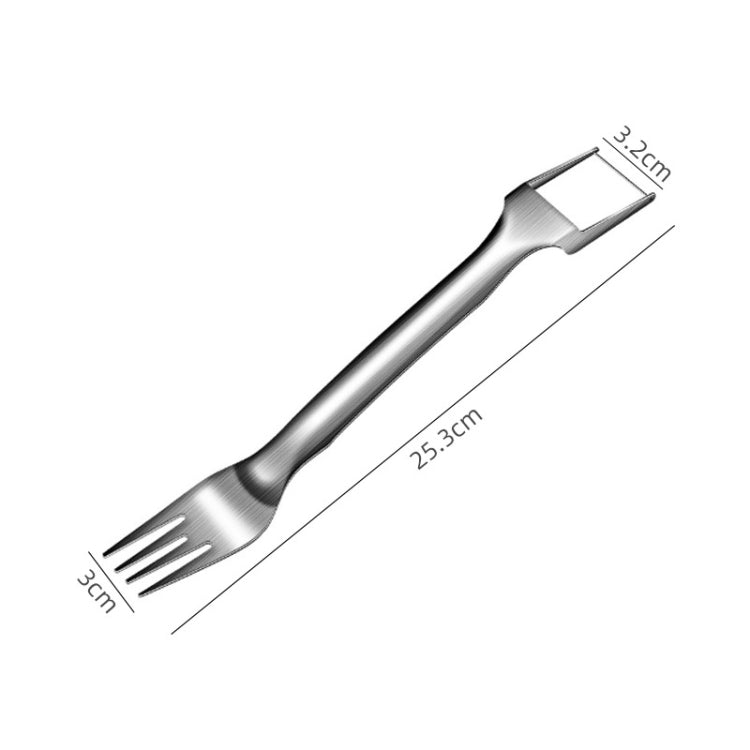 304 Stainless Steel Watermelon Cutter Household Fruit Divider, Style: Dual Purpose