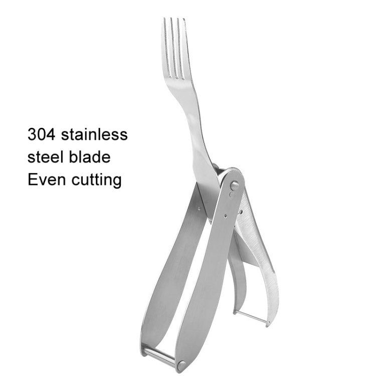 304 Stainless Steel Watermelon Cutter Household Fruit Divider, Style: Rotary Model