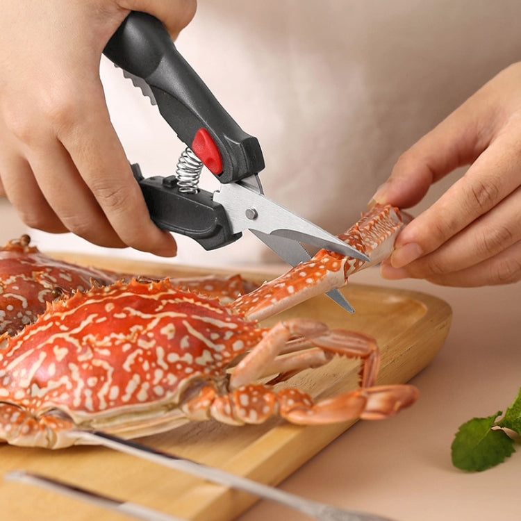 Thickened Stainless Steel Crab Eating Tools Home Crab Eating Artifact, Style: Scissors