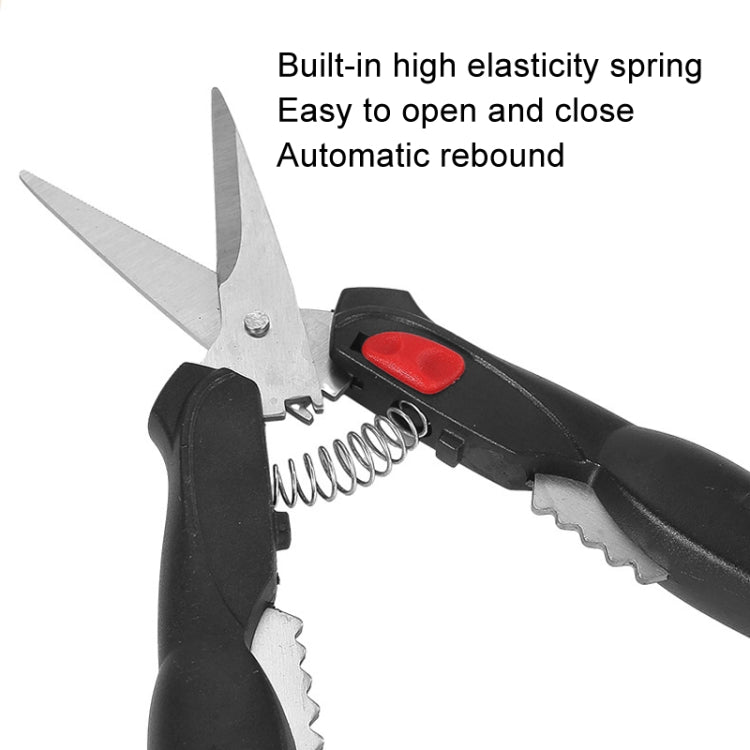 Thickened Stainless Steel Crab Eating Tools Home Crab Eating Artifact, Style: Scissors