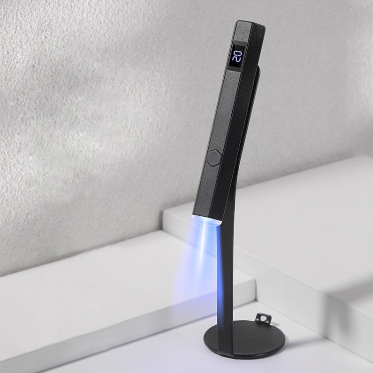 UV Nail Dryer Lamp With 2-speed Timing & Magnetic Bracket(Black)