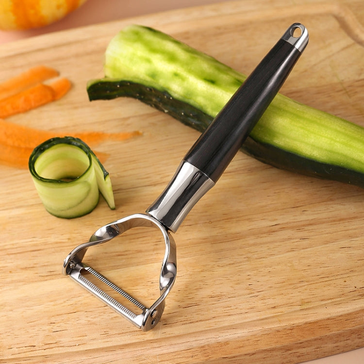 304 Stainless Steel Paring Knife Multifunctional Peeler Fruit and Vegetable Scraper(Peeling Serrated)