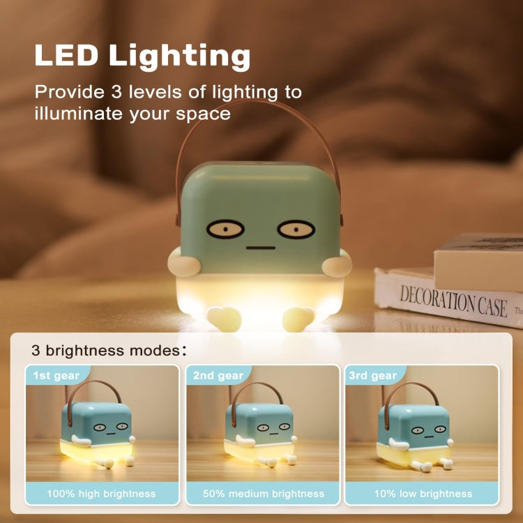 ICARER FAMILY IF-C01 Cartoon Adjustable Phone Holder Night Light With Wireless Charger(Ice Cubes)