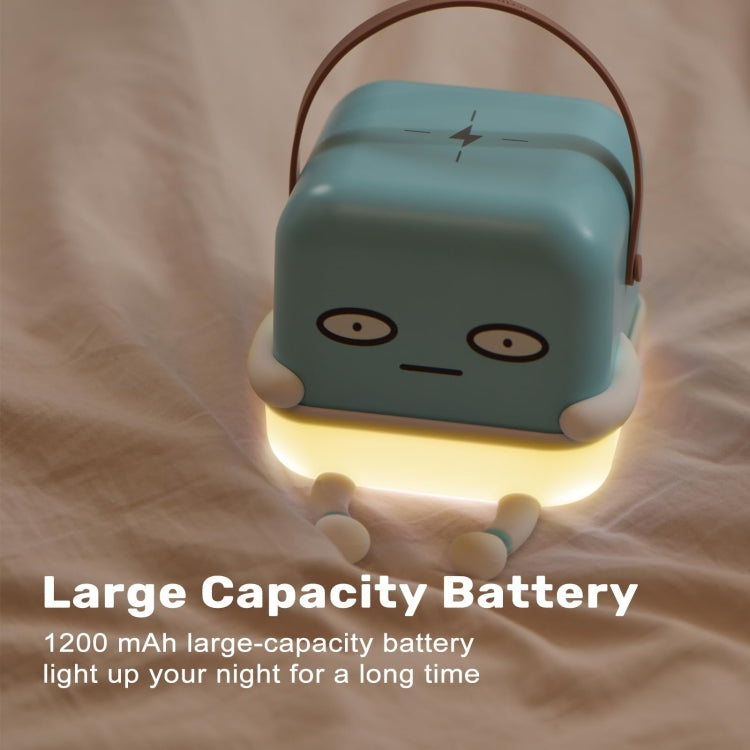 ICARER FAMILY IF-C01 Cartoon Adjustable Phone Holder Night Light With Wireless Charger(Ice Cubes)