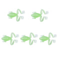 5pcs /Pack HENGJIA SO193 Thunderfrog Soft Bait Lua Fishing Dummy Lures, Size: 5.5cm 2.7g(Luminous Color)