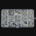 Set B 18 Types 15 Cells Screws Nuts Washers Self-Tapping Screws Set