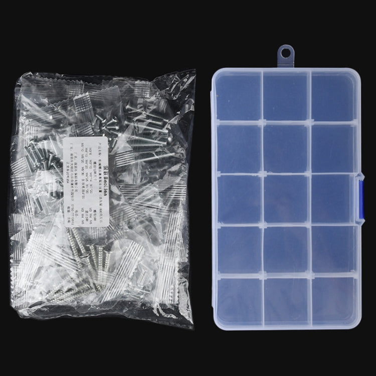 Set D 24 Types 24 Cells Screws Nuts Washers Self-Tapping Screws Set