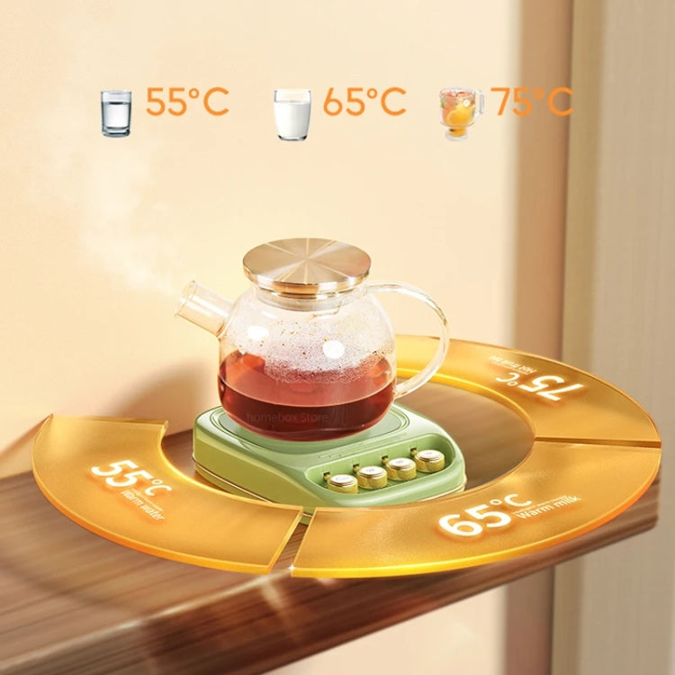 ICARER FAMILY IF-ND01 Smart Thermostatic Coaster Thermal Insulation Heating Base, CN Plug(Pink)