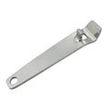 Portable Oral Liquid Bottle Opener Stainless Steel Multifunctional Cap Opener(Silver)