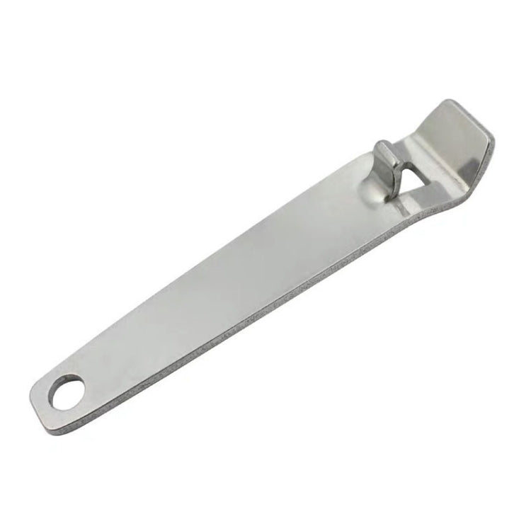 Portable Oral Liquid Bottle Opener Stainless Steel Multifunctional Cap Opener(Silver)