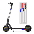 For Ninebot Max G30 Night Body Reflective Stickers(Random Color Delivery)
