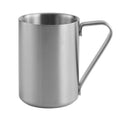 280ml 304 Stainless Steel Double Layer Insulated Mug Children Drop-proof Water Cup Coffee Mug(Silver)
