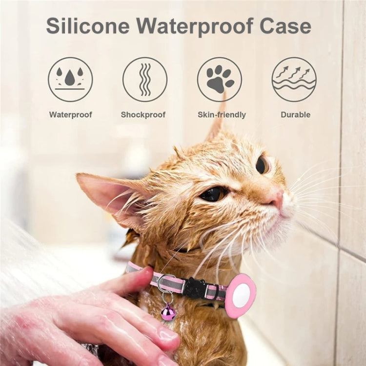 For Huawei Tag Location Tracker Anti-lost Protective Case Pet Collar(Black)