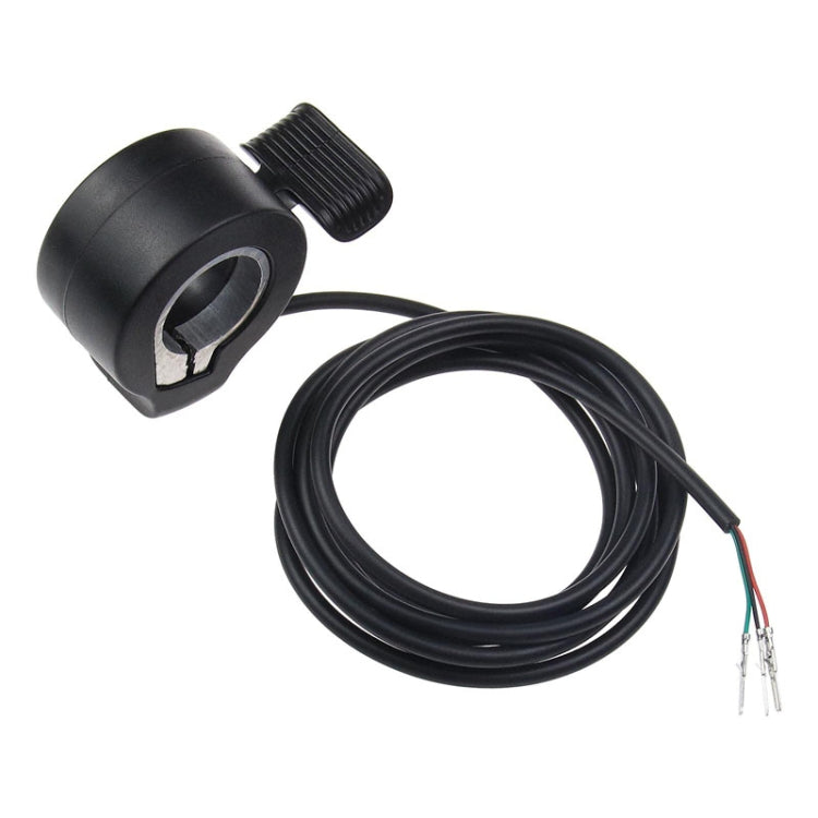 Universal Electrical Scooter Throttle Thumb Accelerator Hall Sensor Acceleration Thumb Dial(Black)