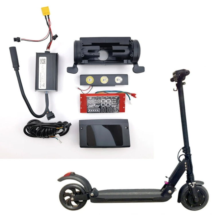 8 inch Electrical Scooter Master Digital Controller Display Panel Kit for Kugoo S1 / S2 / S3 / ETWOW(Black)