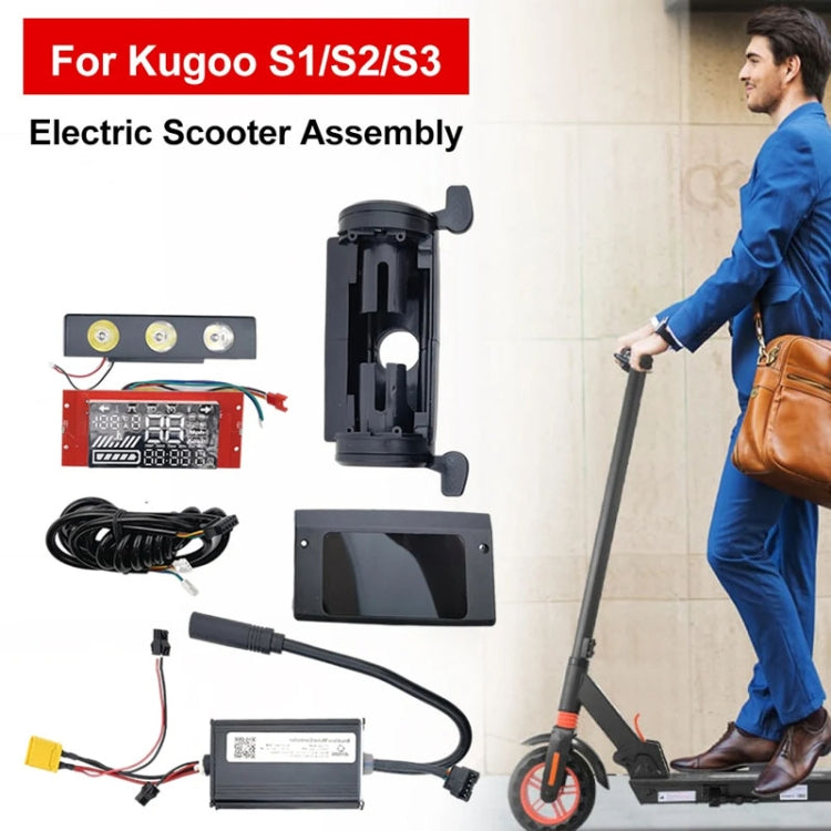 8 inch Electrical Scooter Master Digital Controller Display Panel Kit for Kugoo S1 / S2 / S3 / ETWOW(Black)