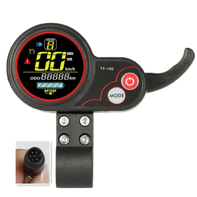 TF-100 6 Pin For Kugoo M4 Electrical Scooter Parts Instrument Accessories Communication Instrument Display Screen