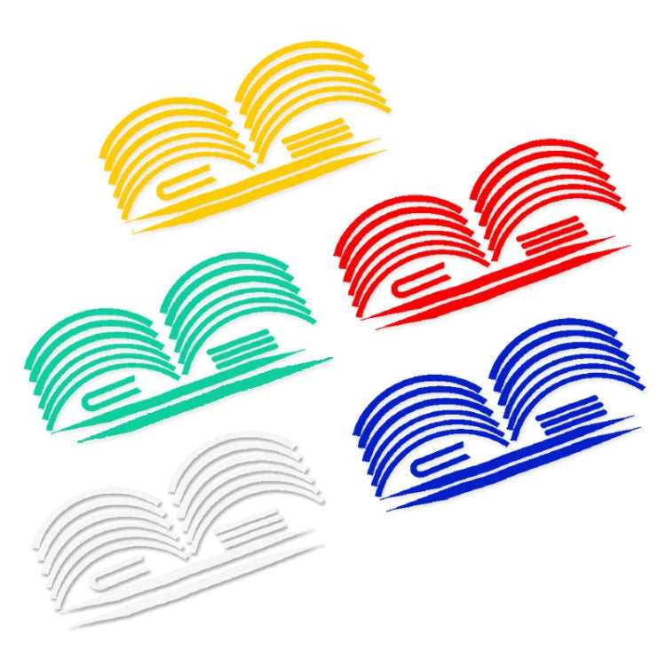 For Xiaomi Mijia M365/1s/Pro/Pro2 Scooter Waterproof Warning Reflective Sticker(Random Color Delivery)