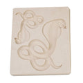 Cake Silicone Mold Snake Shape Fondant Chocolate Decoration Mold Kitchen Baking Tool(Light Gray)