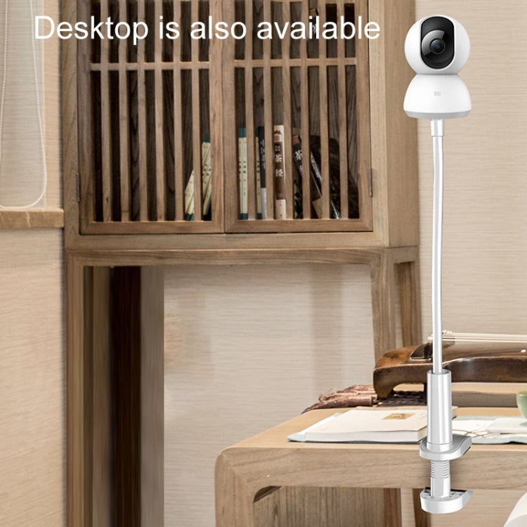 Punch-Free Surveillance Camera Mounting Bracket Cabinet Ceiling Rack, Model: Black 110cm