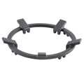 Gas Stove Anti-Slip Rack Cast Iron Anti-Slip Wok Support Ring(Black)