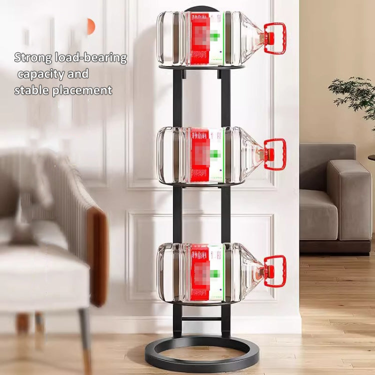 Basketball Storage Rack Volleyball Stand Holder, Spec: 4 Layers White