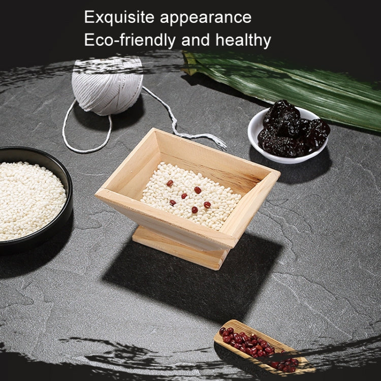 Small Four Corner Pack Rice Dumpling Mould Household Handmade Rice Dumpling Tool Wooden Rice Dumpling Model