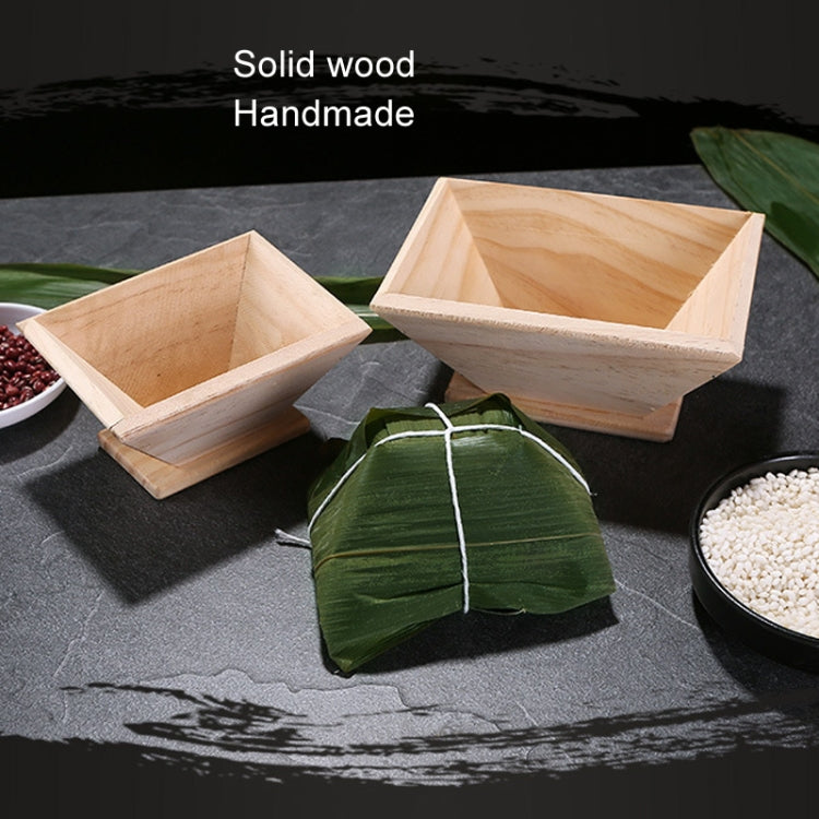 Small Four Corner Pack Rice Dumpling Mould Household Handmade Rice Dumpling Tool Wooden Rice Dumpling Model