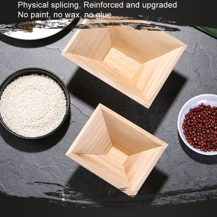 Small Four Corner Pack Rice Dumpling Mould Household Handmade Rice Dumpling Tool Wooden Rice Dumpling Model