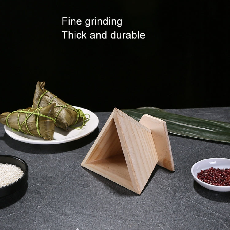 Small Four Corner Pack Rice Dumpling Mould Household Handmade Rice Dumpling Tool Wooden Rice Dumpling Model