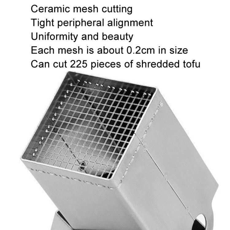 Chrysanthemum Shredded Tofu Knife Mold 304 Stainless Steel Tofu Knife Kitchen Tools(Chrysanthemum Tofu Knife)