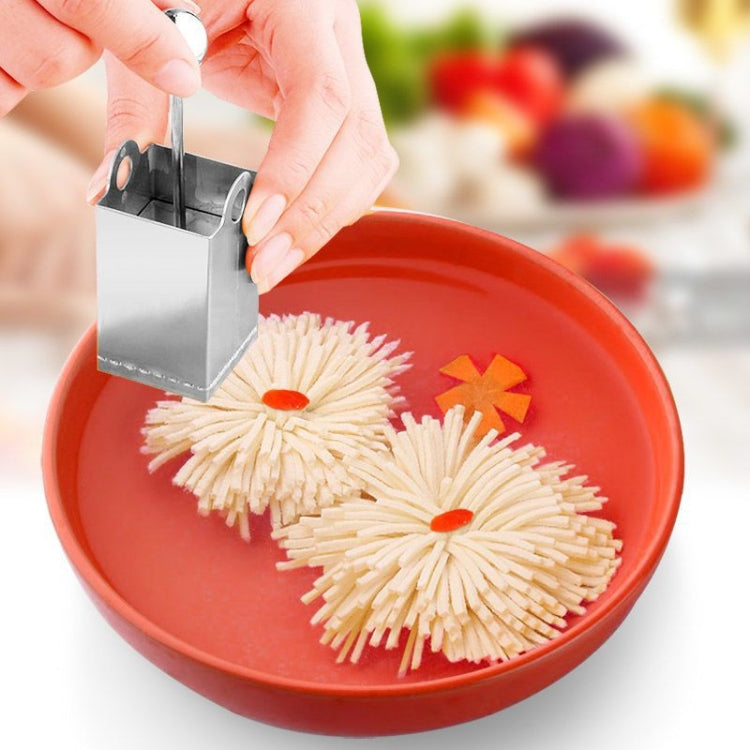 Chrysanthemum Shredded Tofu Knife Mold 304 Stainless Steel Tofu Knife Kitchen Tools(Chrysanthemum Tofu Knife)