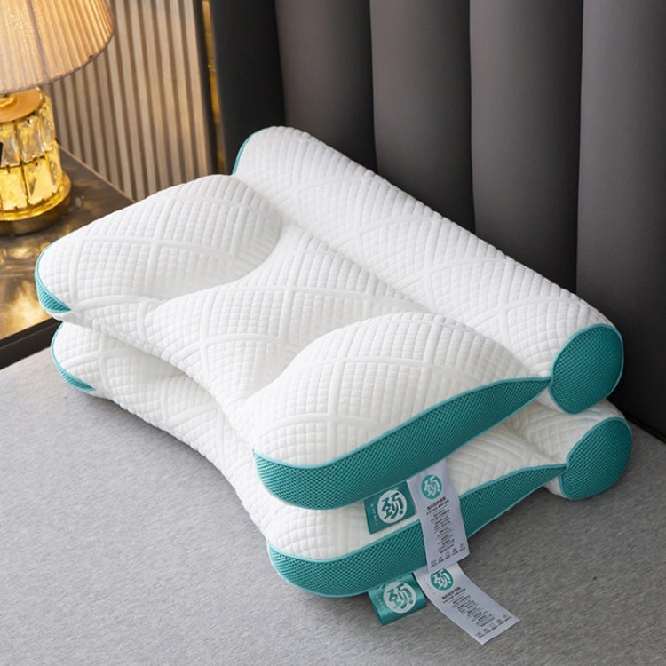 Cervical  Repair Traction Contour Pillow Help Relieve Neck and Shoulder Pain, Size: 710g Medium(Deep Gray)