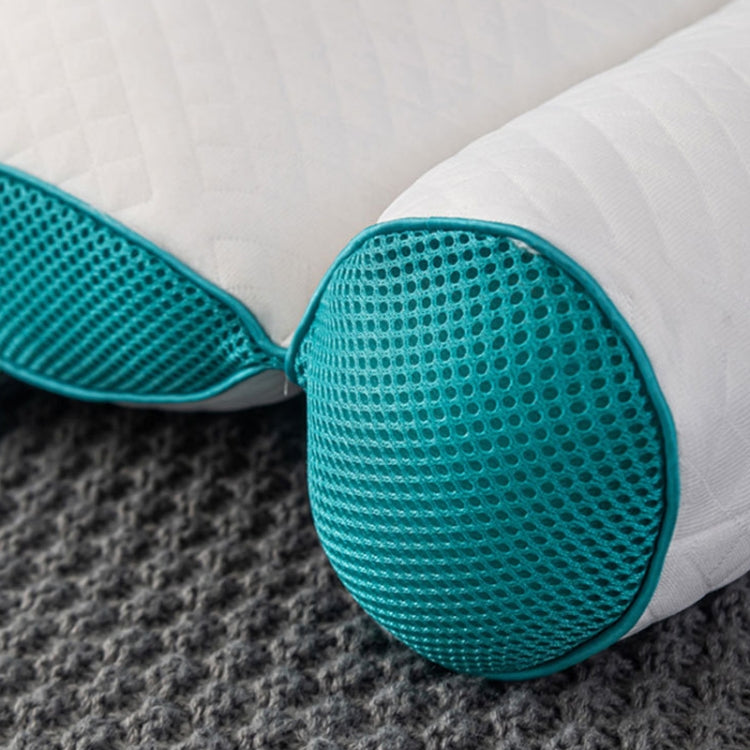 Cervical  Repair Traction Contour Pillow Help Relieve Neck and Shoulder Pain, Size: 800g High(Deep Gray)