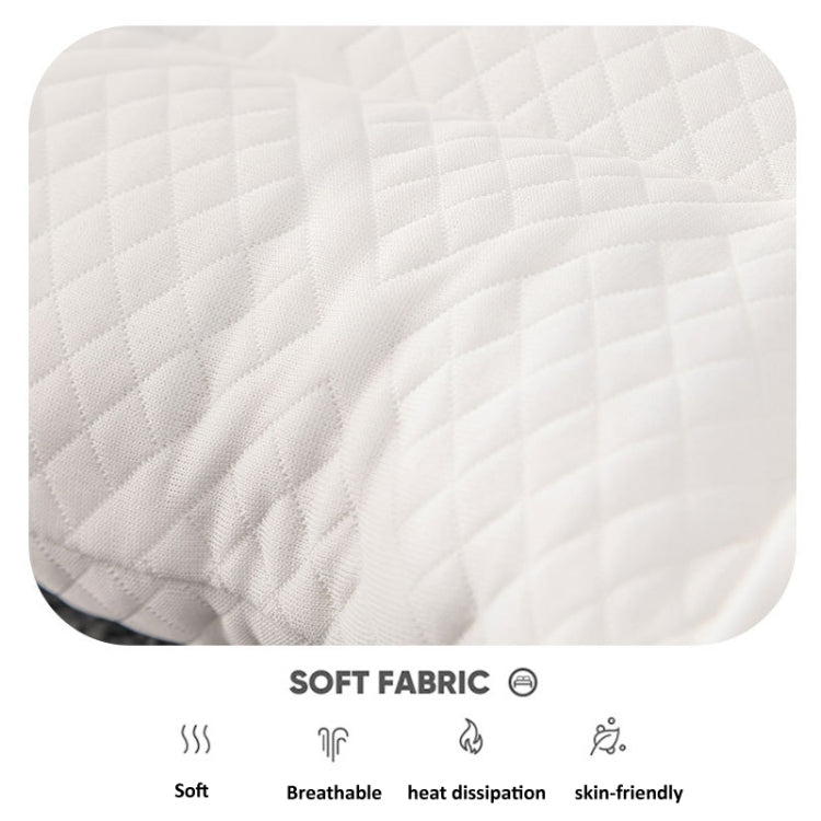 Cervical  Repair Traction Contour Pillow Help Relieve Neck and Shoulder Pain, Size: 710g Medium(Sky Blue)