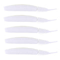 5pcs /Pack HENGJIA SO109 Spaghetti Worm Soft Bait Spiral Fishing Dummy Lures, Size: 10cm 7g(Color 1)