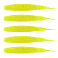 5pcs /Pack HENGJIA SO109 Spaghetti Worm Soft Bait Spiral Fishing Dummy Lures, Size: 10cm 7g(Color 2)