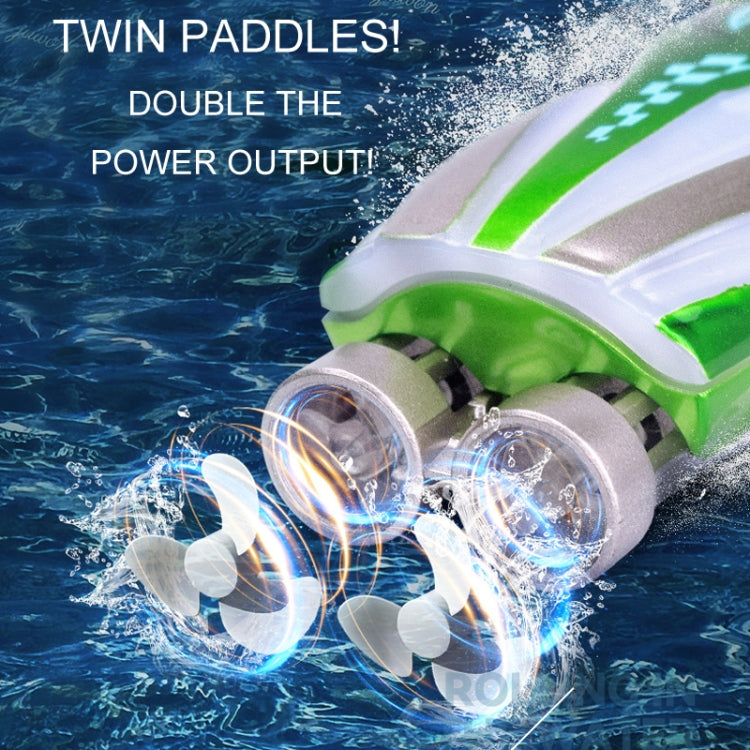 Children 2.4G Mini Remote Control Boat Summer Water Play Electrical Submarine Boys Toys(Purple)
