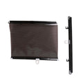 Electric Bike Telescopic Sunshade Rain Shield Motorcycle Rain Cover, Size: 58 x 125cm Black