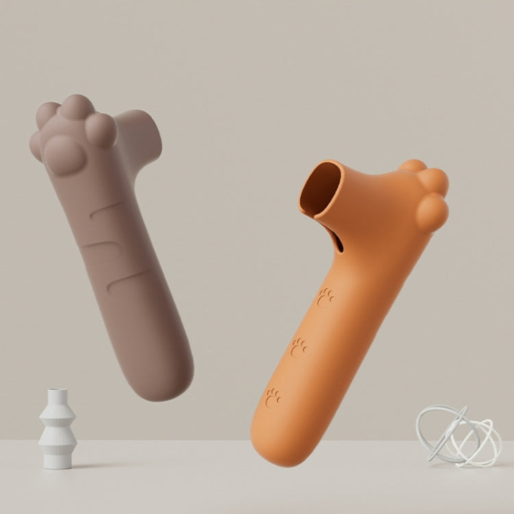 Silicone Door Handle Protector Children Anti-collision Door Pads, Spec: Cat Claw-Beige