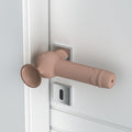Suction Cup Silicone Door Handle Protective Cover Anti-collision Door Cushion(Brown)