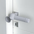 Suction Cup Silicone Door Handle Protective Cover Anti-collision Door Cushion(Gray)