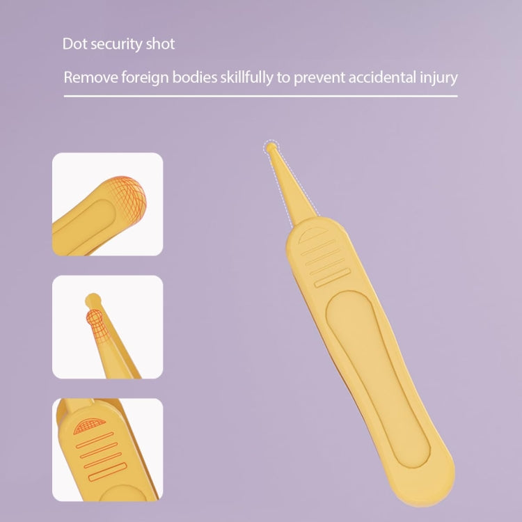4-In-1 Infant Nails Clippers Newborn Cleaning Care Set(Purple)