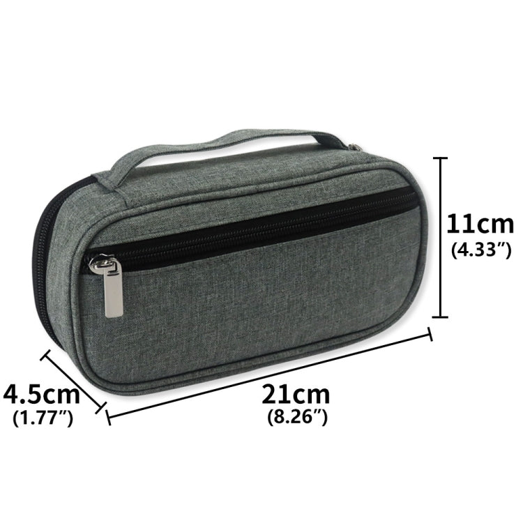 Portable Insulin Cooler Travel Package Insulin Care Bag(Grey)