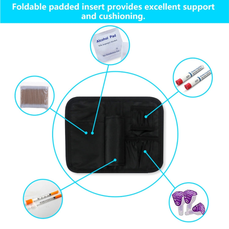 Portable Insulin Cooler Travel Package Insulin Care Bag(Grey)